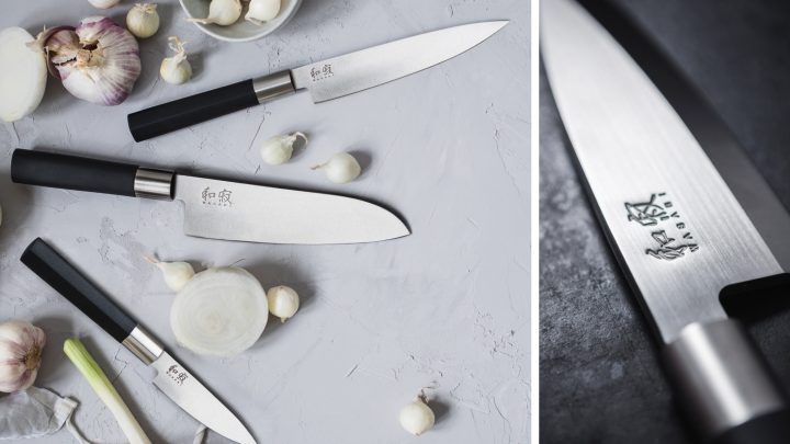 Couteaux de cuisine japonais Kai Wasabi Black