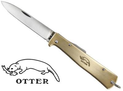 Couteau pliant Otter Mercator manche laiton