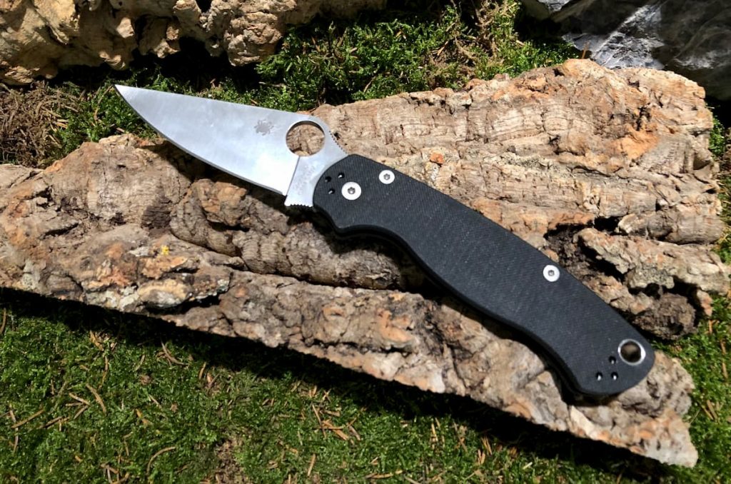 couteau spyderco para military 2