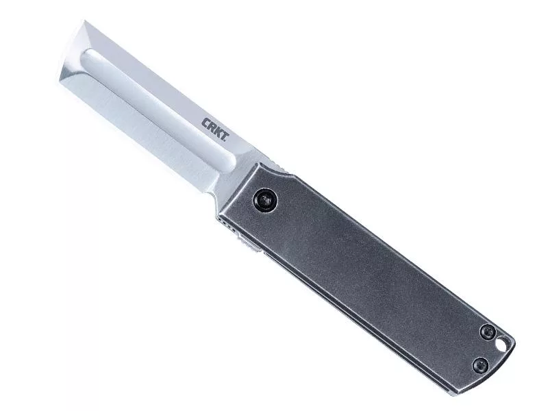 Couteau pliant MinimalX, lame acier 12C27 design par Darriel Carson