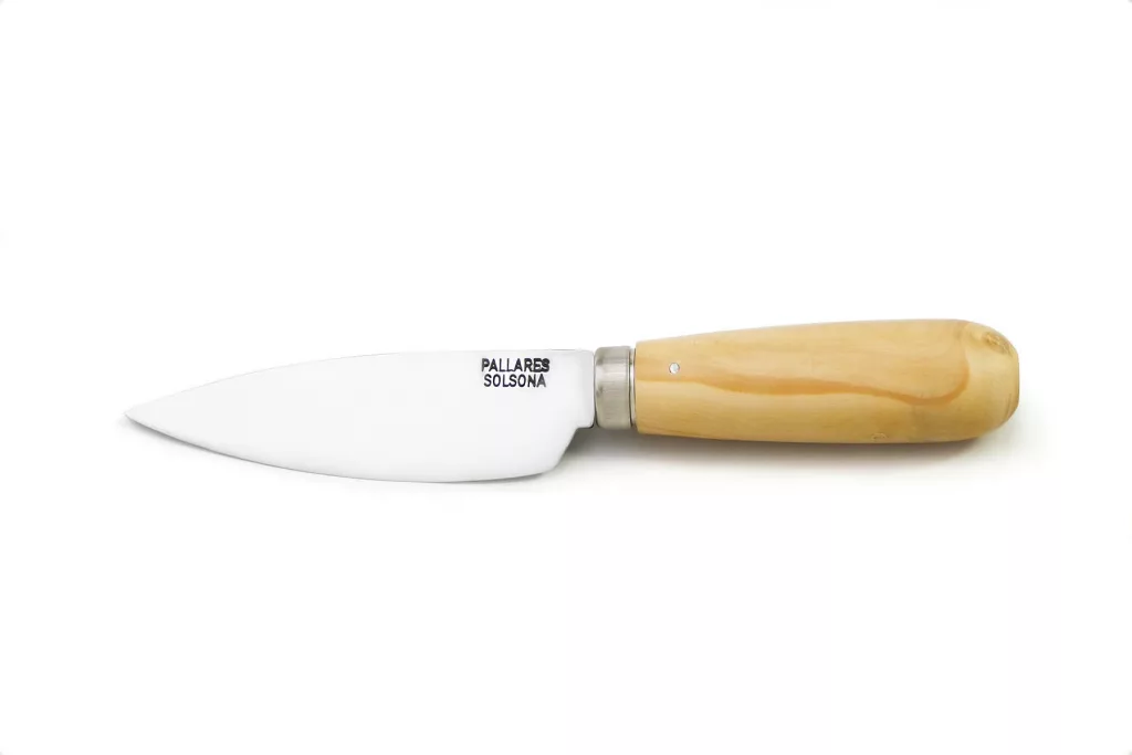 Couteau de chef 9,5 cm Pallarès Solsona  avec lame en acier carbone